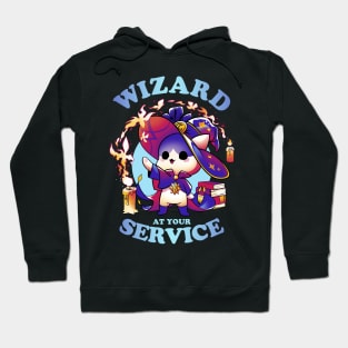 Wizard's Call - cute gamer and geek Hoodie